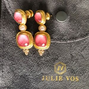 $175 Julie Vos Tudor Statement earrings